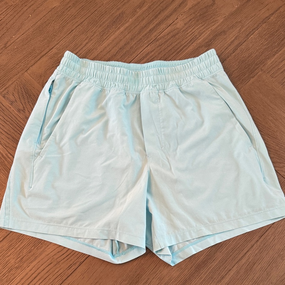 Lululemon Athletica Sky Blue Men's Athletic Shorts